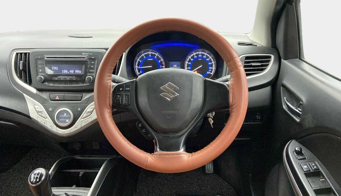 2018 Maruti Baleno DELTA PETROL 1.2, Petrol, Manual, 52,626 km, Steering Wheel Close Up