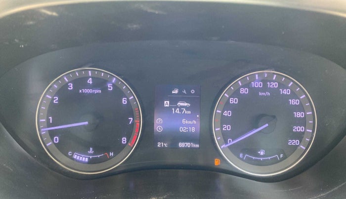 2015 Hyundai Elite i20 ASTA 1.2, Petrol, Manual, 69,680 km, Odometer Image