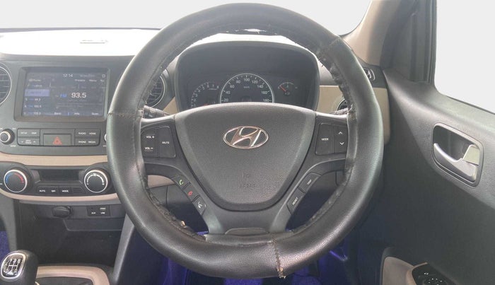 2018 Hyundai Grand i10 ASTA 1.2 KAPPA VTVT, Petrol, Manual, 15,756 km, Steering Wheel Close Up