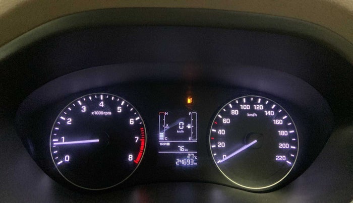 2017 Hyundai Elite i20 SPORTZ 1.2, Petrol, Manual, 24,686 km, Odometer Image