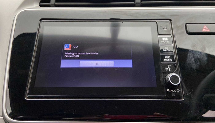 2019 Honda City 1.5L I-VTE V CVT, Petrol, Automatic, 31,383 km, Infotainment system - GPS Card not working/missing
