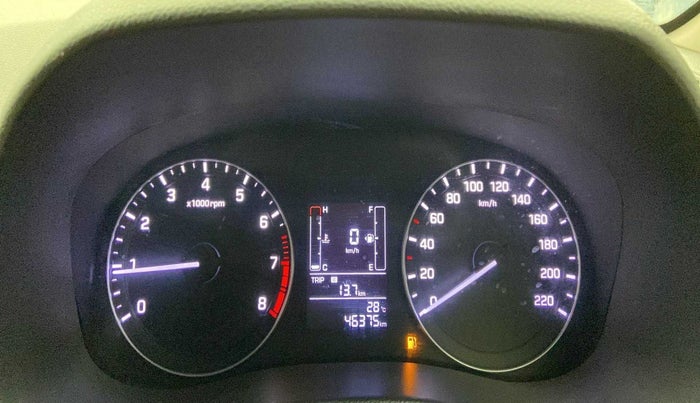 2017 Hyundai Creta E PLUS 1.6 PETROL, Petrol, Manual, 46,356 km, Odometer Image