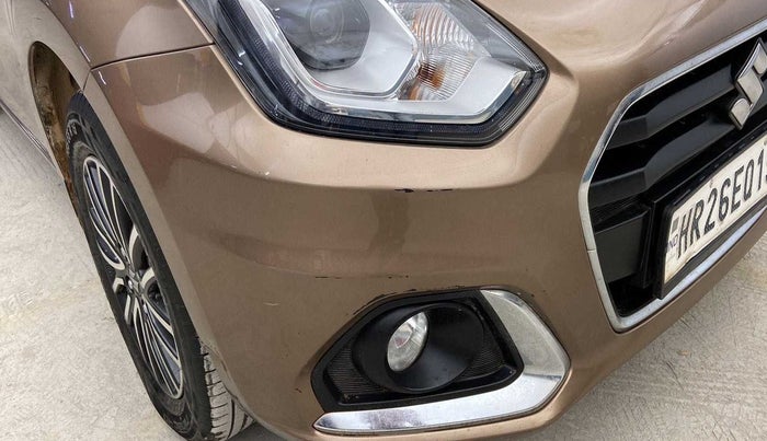 2021 Maruti Dzire ZXI Plus AMT, Petrol, Automatic, 38,850 km, Front bumper - Minor scratches