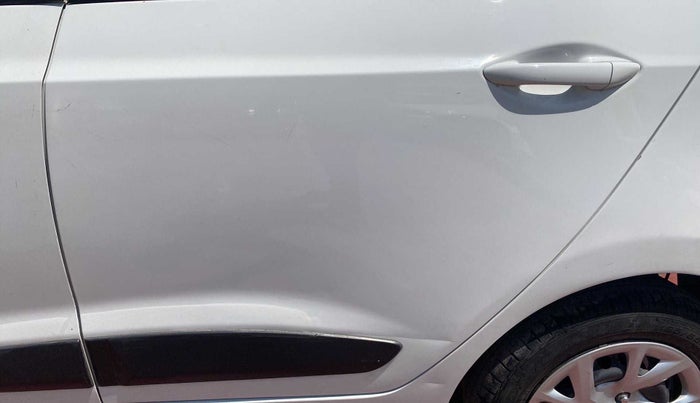 2018 Hyundai Grand i10 SPORTZ 1.2 KAPPA VTVT, Petrol, Manual, 36,861 km, Rear left door - Minor scratches