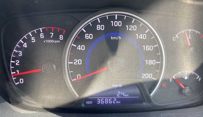 2018 Hyundai Grand i10 SPORTZ 1.2 KAPPA VTVT, Petrol, Manual, 36,861 km, Odometer Image
