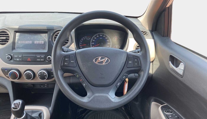 2018 Hyundai Grand i10 SPORTZ 1.2 KAPPA VTVT, Petrol, Manual, 36,861 km, Steering Wheel Close Up