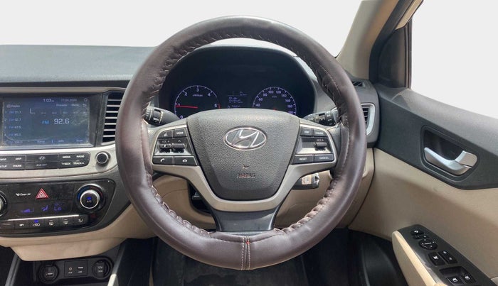 2018 Hyundai Verna 1.6 CRDI SX, Diesel, Manual, 89,959 km, Steering Wheel Close Up
