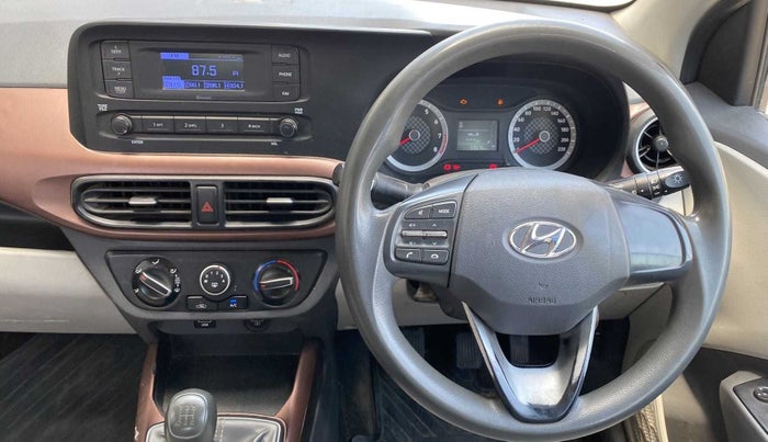 2020 Hyundai AURA S 1.2, Petrol, Manual, 33,564 km, Steering Wheel Close Up
