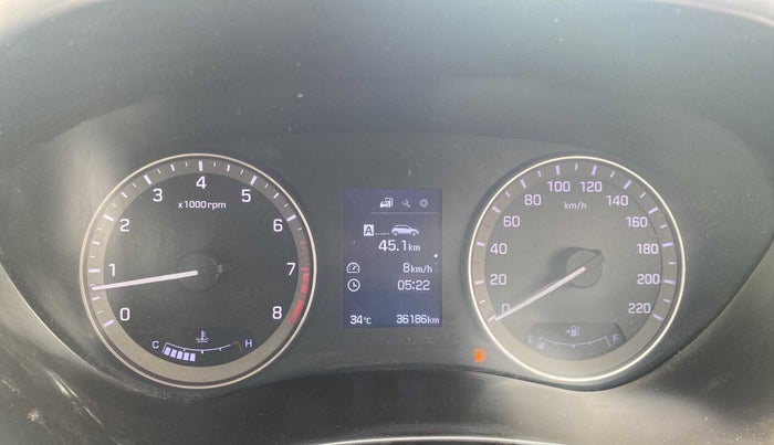2016 Hyundai Elite i20 ASTA 1.2 (O), Petrol, Manual, 36,174 km, Odometer Image