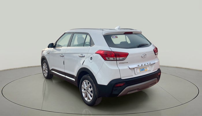 2018 Hyundai Creta SX PLUS 1.6 DIESEL, Diesel, Manual, 76,560 km, Left Back Diagonal