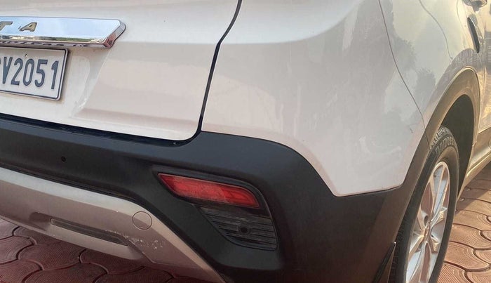 2018 Hyundai Creta SX PLUS 1.6 DIESEL, Diesel, Manual, 76,560 km, Rear bumper - Minor scratches