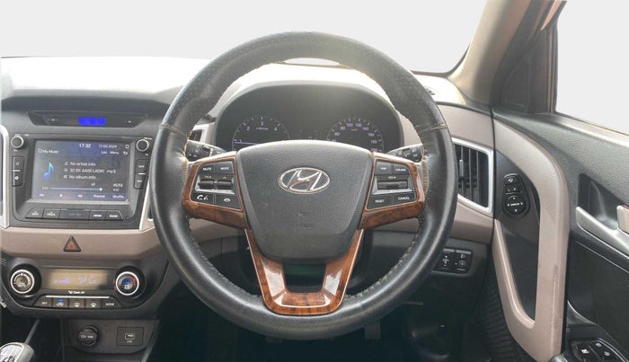2018 Hyundai Creta SX PLUS 1.6 DIESEL, Diesel, Manual, 76,560 km, Steering Wheel Close Up