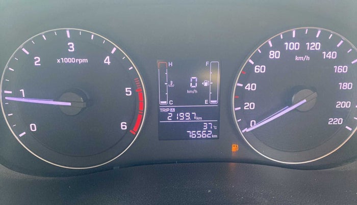 2018 Hyundai Creta SX PLUS 1.6 DIESEL, Diesel, Manual, 76,560 km, Odometer Image