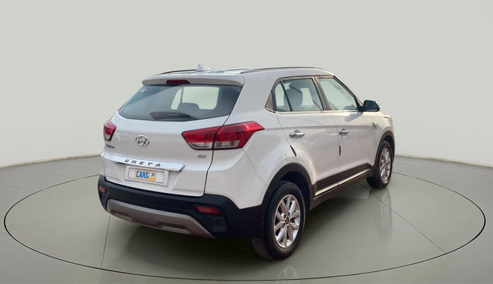 2018 Hyundai Creta SX PLUS 1.6 DIESEL, Diesel, Manual, 76,560 km, Right Back Diagonal