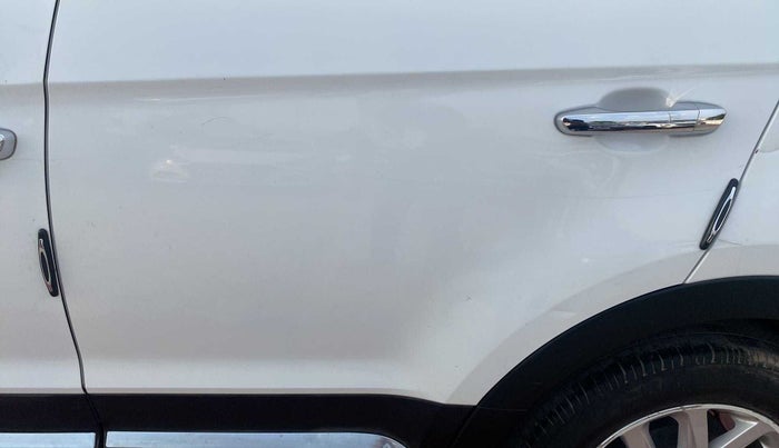 2018 Hyundai Creta SX PLUS 1.6 DIESEL, Diesel, Manual, 76,629 km, Rear left door - Minor scratches