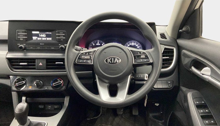 2021 KIA SELTOS HTE 1.5 DIESEL, Diesel, Manual, 25,475 km, Steering Wheel Close Up