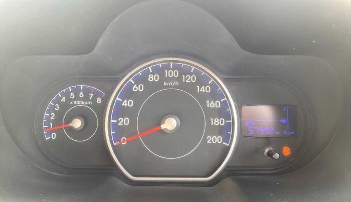 2012 Hyundai i10 SPORTZ 1.2, Petrol, Manual, 57,991 km, Odometer Image