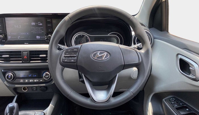 2021 Hyundai GRAND I10 NIOS ASTA AMT 1.2 KAPPA VTVT, Petrol, Automatic, 31,259 km, Steering Wheel Close Up