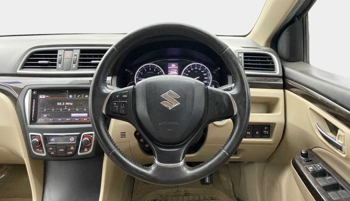 2017 Maruti Ciaz ALPHA 1.4 PETROL, Petrol, Manual, 55,535 km, Steering Wheel Close Up