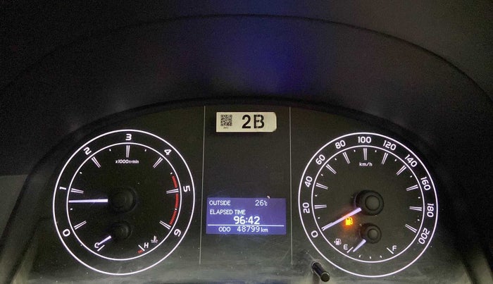 2021 Toyota Innova Crysta 2.4 GX 7 STR, Diesel, Manual, 48,799 km, Odometer Image