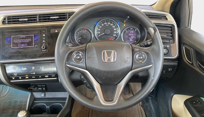 2017 Honda City 1.5L I-VTEC V MT, Petrol, Manual, 50,440 km, Steering wheel - Steering cover is minor torn
