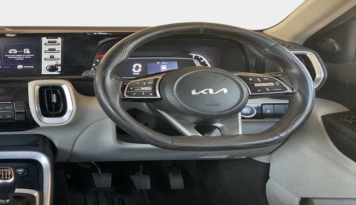 2022 KIA SONET HTX 1.5, Diesel, Manual, 32,784 km, Steering Wheel Close Up