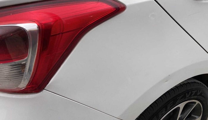 2017 Hyundai Grand i10 SPORTZ (O) AT 1.2 KAPPA VTVT, Petrol, Automatic, 61,567 km, Right quarter panel - Slightly dented