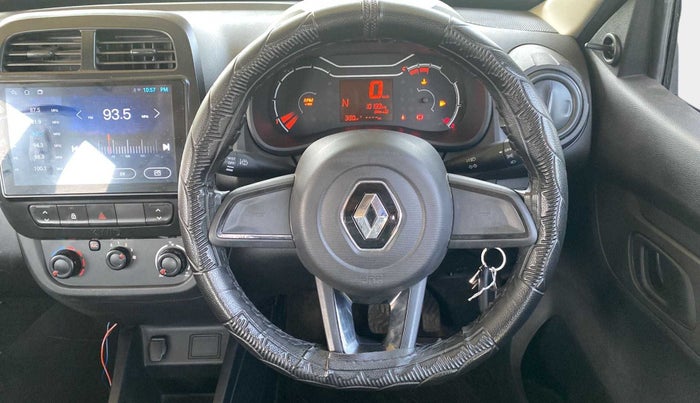 2021 Renault Kwid RXL 1.0 AMT, Petrol, Automatic, 10,138 km, Steering Wheel Close Up