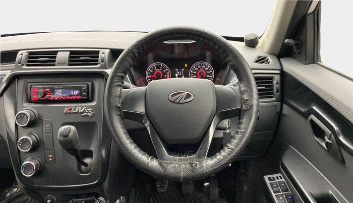 2019 Mahindra KUV 100 NXT K2 P 6 STR, Petrol, Manual, 20,023 km, Steering Wheel Close Up