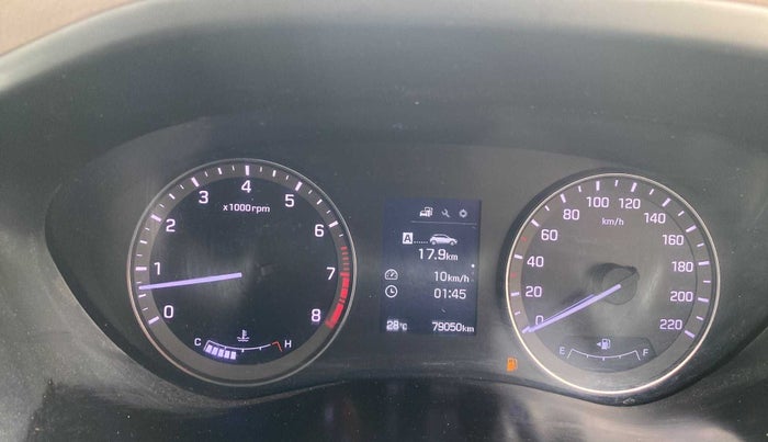 2017 Hyundai Elite i20 ASTA 1.2 (O), Petrol, Manual, 79,036 km, Odometer Image