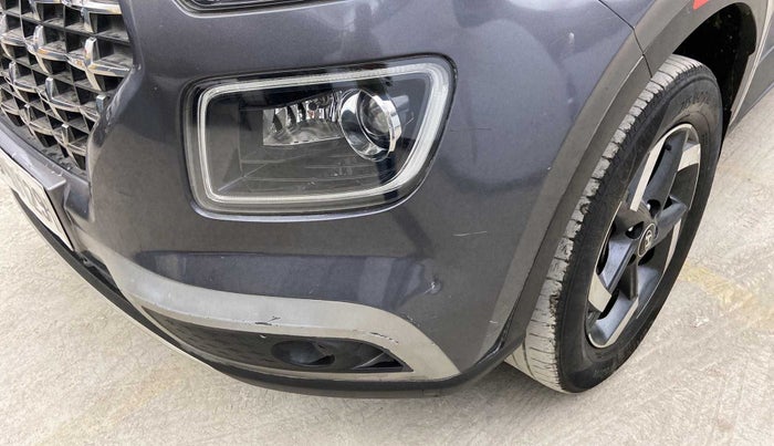 2019 Hyundai VENUE SX 1.0 (O) TURBO, Petrol, Manual, 57,649 km, Front bumper - Minor scratches