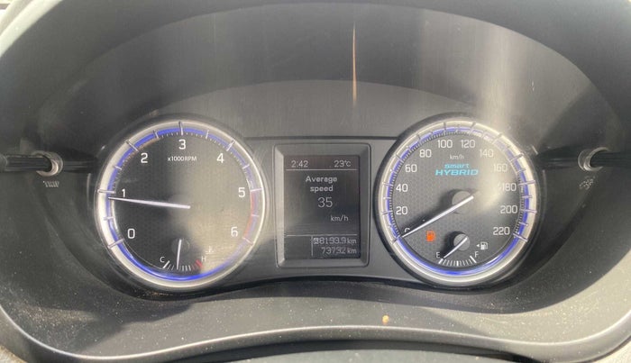 2018 Maruti S Cross SIGMA 1.3, Diesel, Manual, 73,728 km, Odometer Image