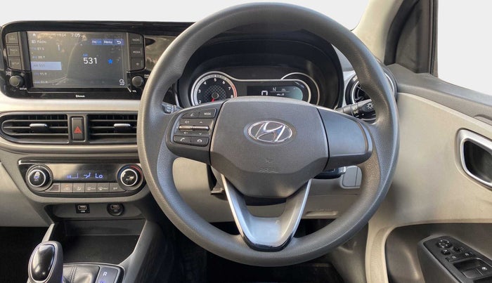2019 Hyundai GRAND I10 NIOS SPORTZ AMT 1.2 KAPPA VTVT, Petrol, Automatic, 18,462 km, Steering Wheel Close Up