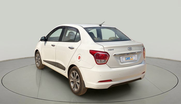 2015 Hyundai Xcent SX AT 1.2 (O), Petrol, Automatic, 1,11,191 km, Left Back Diagonal