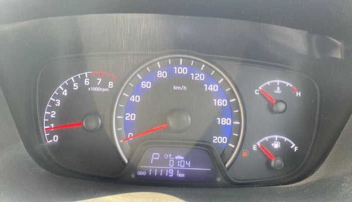 2015 Hyundai Xcent SX AT 1.2 (O), Petrol, Automatic, 1,11,191 km, Odometer Image