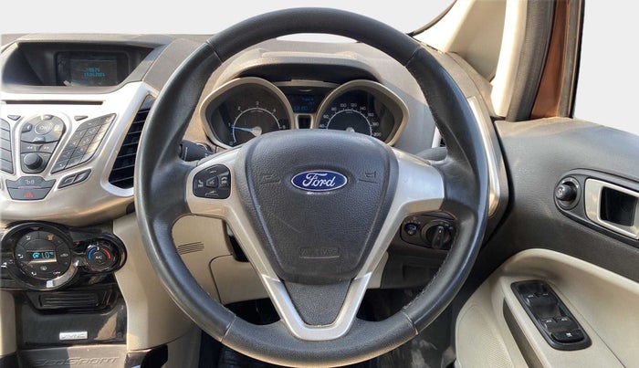 2016 Ford Ecosport TITANIUM 1.5L DIESEL, Diesel, Manual, 68,189 km, Steering Wheel Close Up