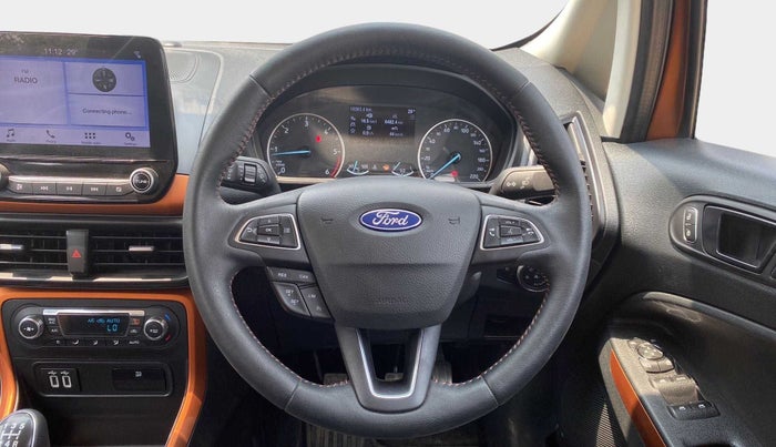 2021 Ford Ecosport TITANIUM 1.5L SPORTS(SUNROOF) DIESEL, Diesel, Manual, 18,380 km, Steering Wheel Close Up