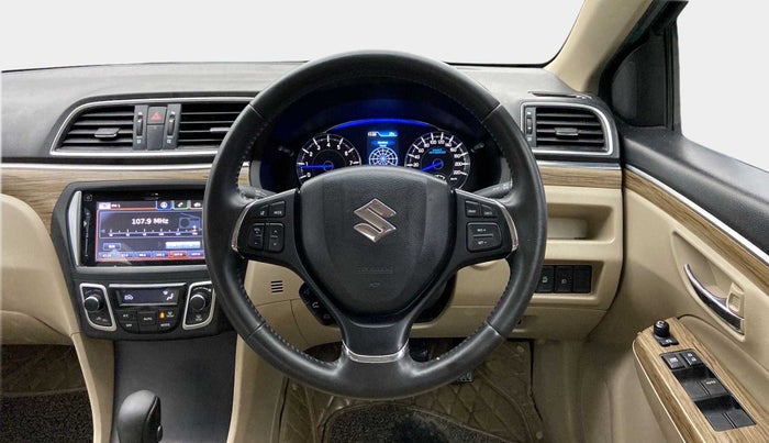 2019 Maruti Ciaz ALPHA  AT 1.5 SHVS PETROL, Petrol, Automatic, 38,482 km, Steering Wheel Close Up
