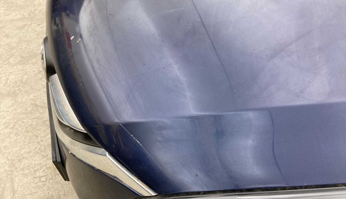 2019 Toyota Glanza G CVT, Petrol, Automatic, 55,311 km, Bonnet (hood) - Paint has minor damage
