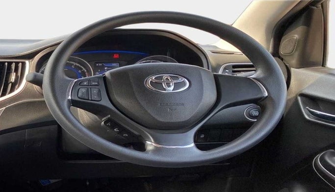 2019 Toyota Glanza G ISG, Petrol, Manual, 15,467 km, Steering Wheel Close Up