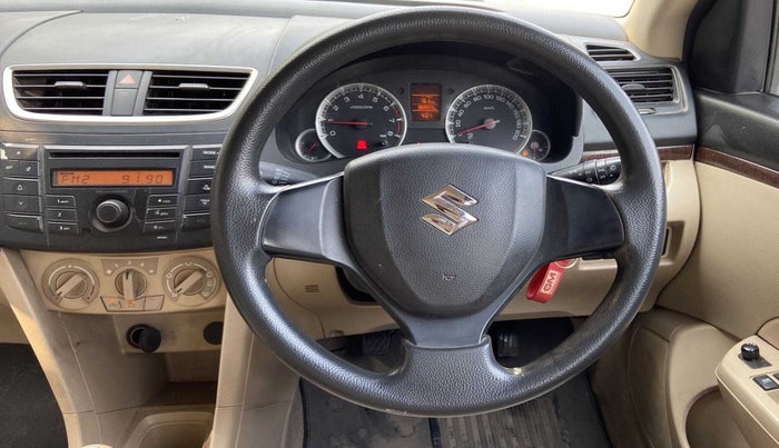 2013 Maruti Swift Dzire VXI, Petrol, Manual, 96,924 km, Steering Wheel Close Up