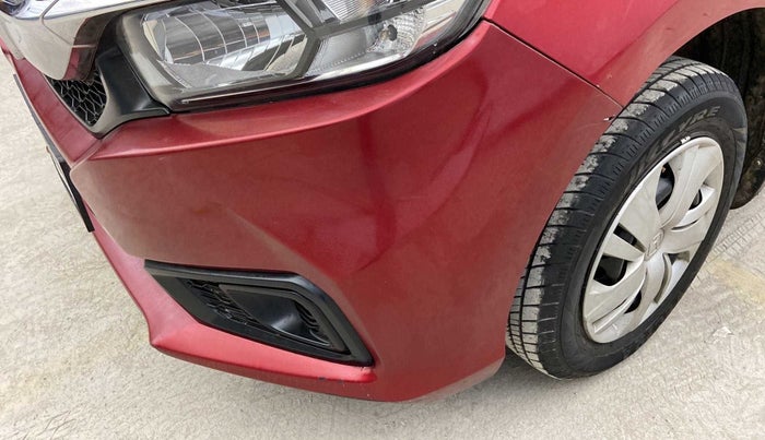 2018 Honda Amaze 1.2L I-VTEC S, Petrol, Manual, 58,804 km, Front bumper - Minor scratches