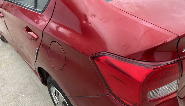 2018 Honda Amaze 1.2L I-VTEC S, Petrol, Manual, 58,804 km, Left quarter panel - Slightly dented
