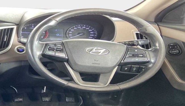 2015 Hyundai Creta SX (O) 1.6 DIESEL, Diesel, Manual, 93,452 km, Steering Wheel Close Up