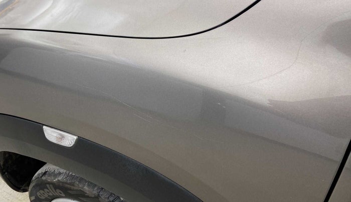 2019 Renault Kwid RXT 0.8, Petrol, Manual, 66,768 km, Left fender - Paint has minor damage