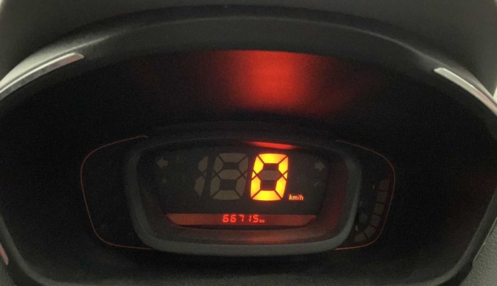 2019 Renault Kwid RXT 0.8, Petrol, Manual, 66,768 km, Odometer Image