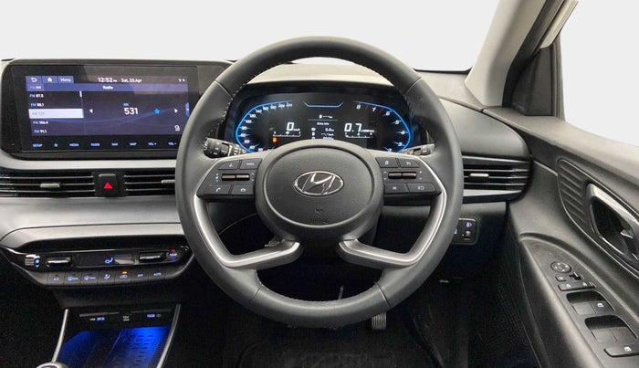 2023 Hyundai NEW I20 ASTA (O) 1.2 MT, Petrol, Manual, 6,800 km, Steering Wheel Close Up