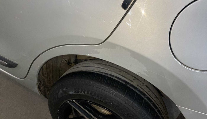 2019 Maruti Dzire VXI, Petrol, Manual, 61,837 km, Left quarter panel - Paint has minor damage