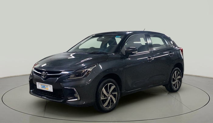 2023 Toyota Glanza V AMT, Petrol, Automatic, 10,279 km, Left Front Diagonal