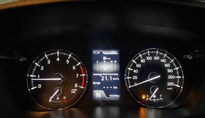 2023 Toyota Glanza V AMT, Petrol, Automatic, 10,279 km, Odometer Image